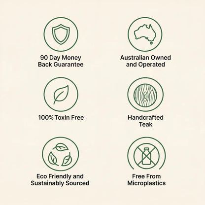 Pure Pantry™️ - Natural Teak Wooden Utensil Set - 50% OFF