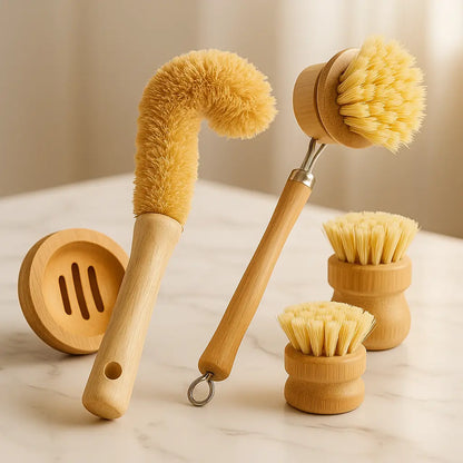 Natural Bamboo Eco Cleaning Kit