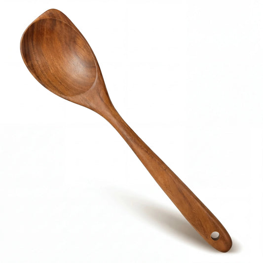 Pure Pantry™️ - Natural Teak Wooden - Pointed Spoon - Pure Pantry | Teak & Acacia Wood Kitchenware
